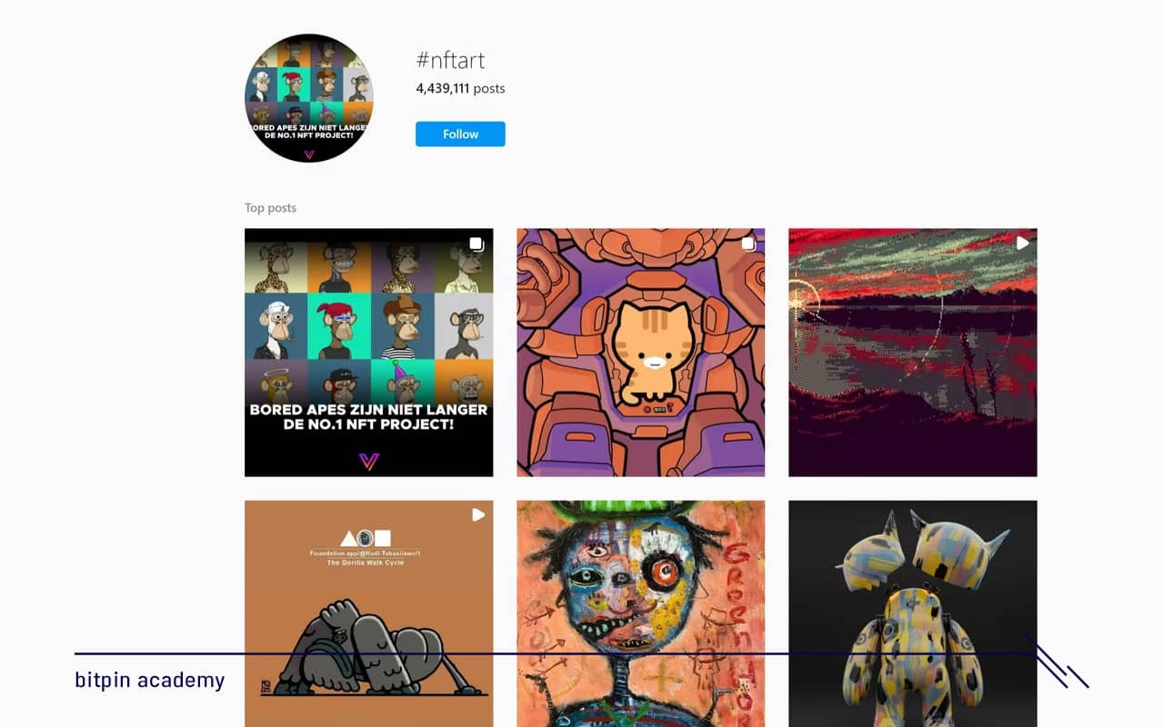 چگونه NFT خود را تبلیغ کنیم ؟ 8 روش برای تبلیغ آثار هنری و مجموعه‌های NFT!