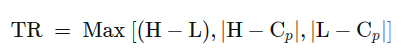 فرمول محاسبه محدوده واقعی