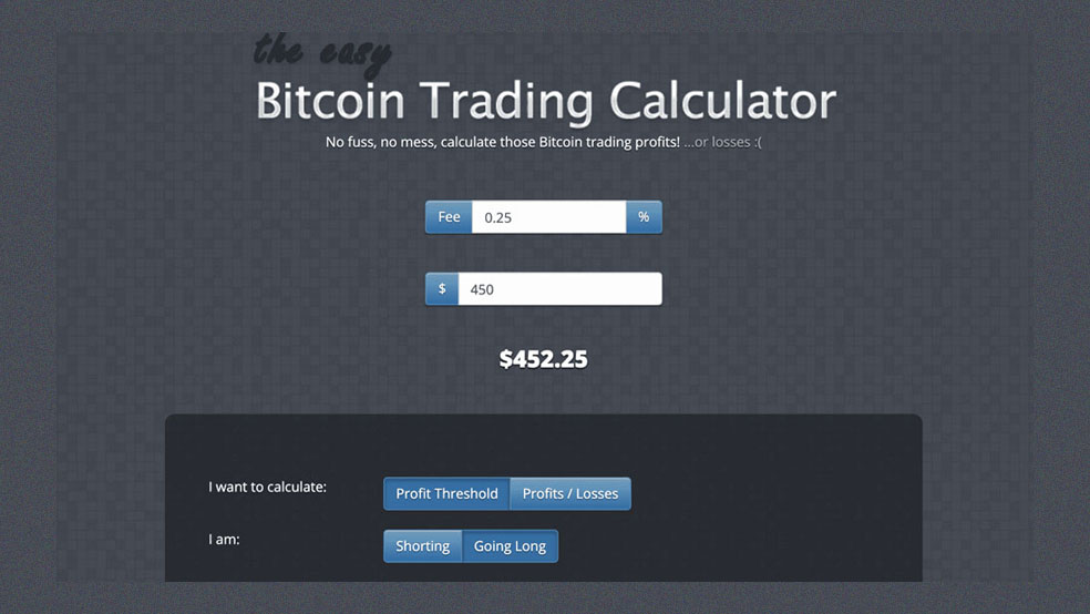 ماشین حساب Easy Bitcoin