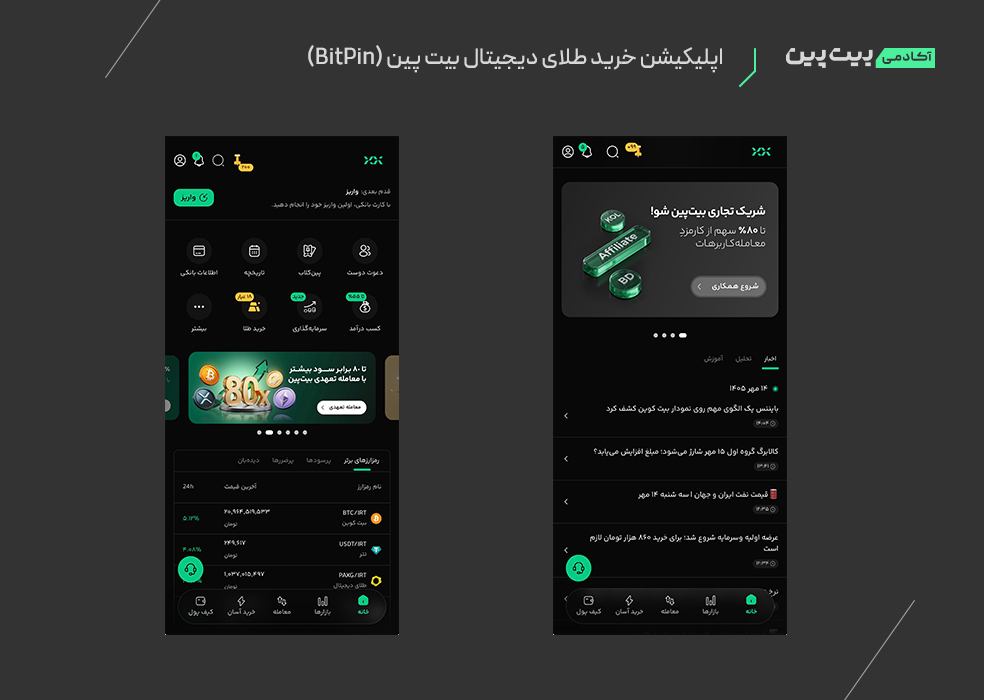 بهترین اپلیکیشن خرید طلای آنلاین