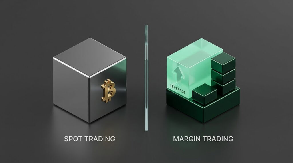 تفاوت معامله اسپات و تعهدی (مارجین) چیست؟