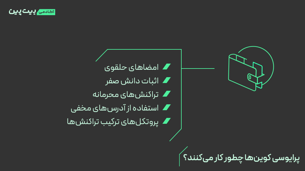 پرایوسی کوین‌ها چطور کار می‌کنند؟