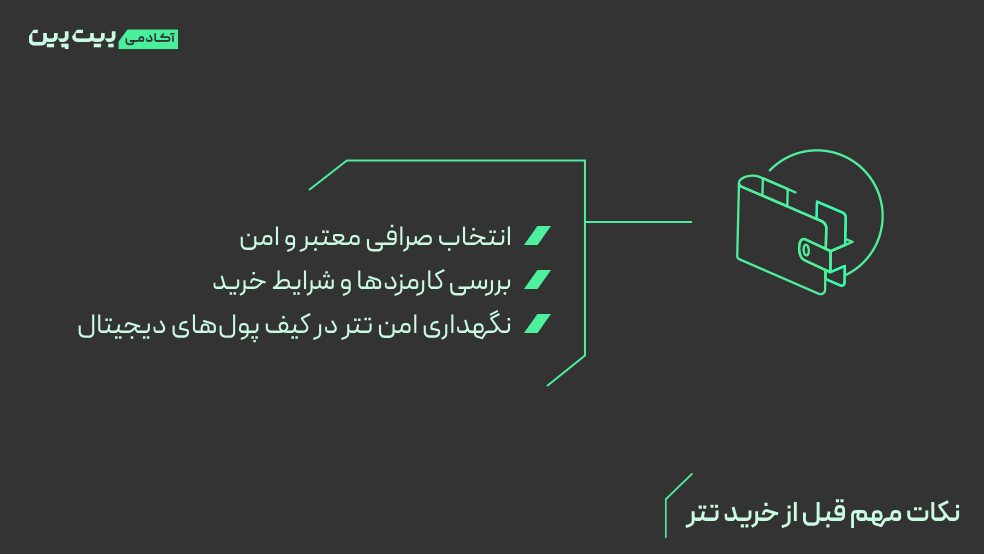 نکات مهم قبل از خرید تتر