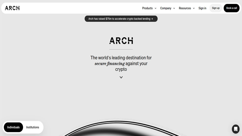 پلتفرم وام‌دهی Arch Lending
