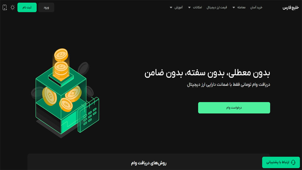 پلتفرم وام‌دهی بیت پین