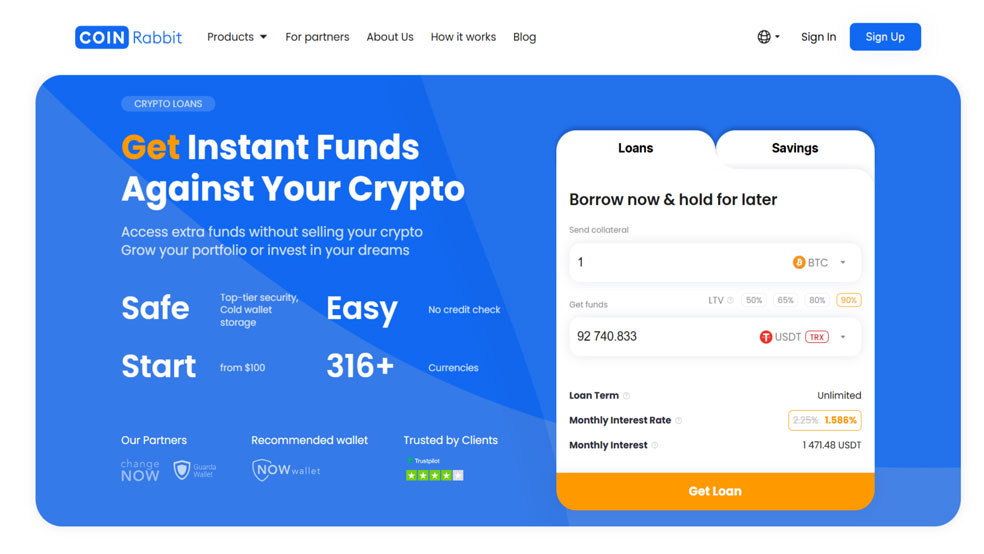 پلتفرم وام‌دهی CoinRabbit