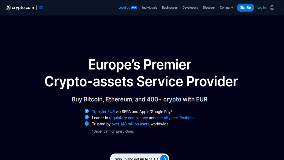 پلتفرم وام‌دهی Crypto.com 