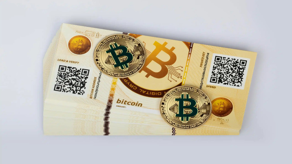 کیف پول کاغذی برای نگهداری آفلاین پول