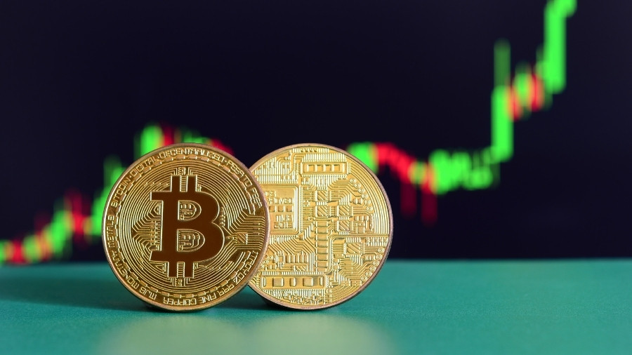 نوسانات بیت کوین در پایین ترین حد روند صعودی