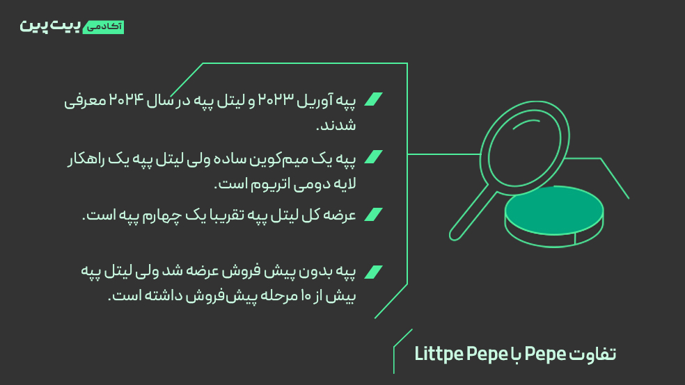 مقایسه Pepe با Little Pepe