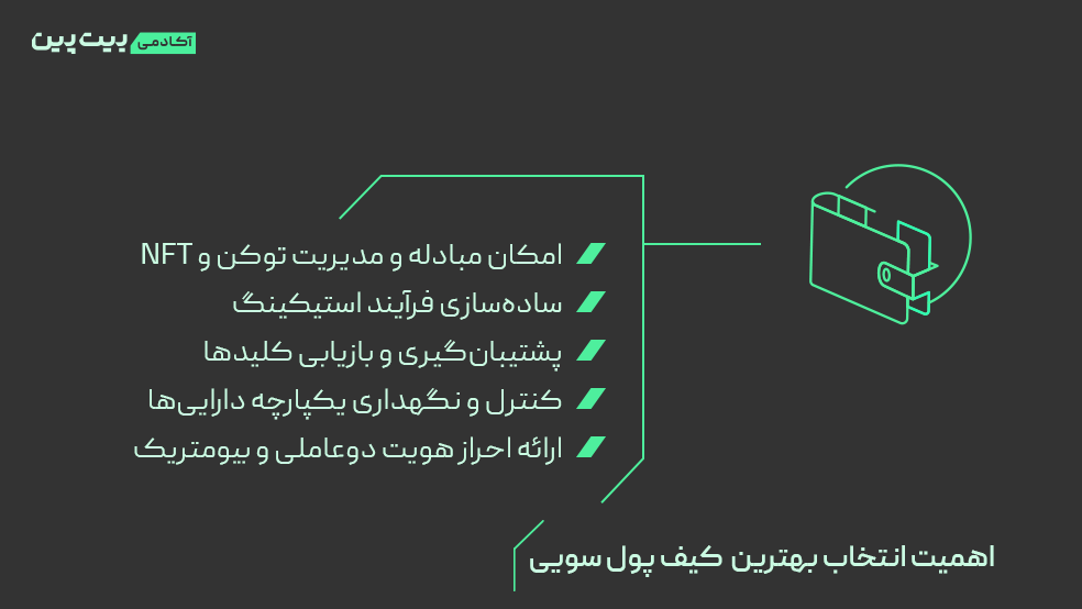 نکات مهم برای انتخاب بهترین کیف پول سویی