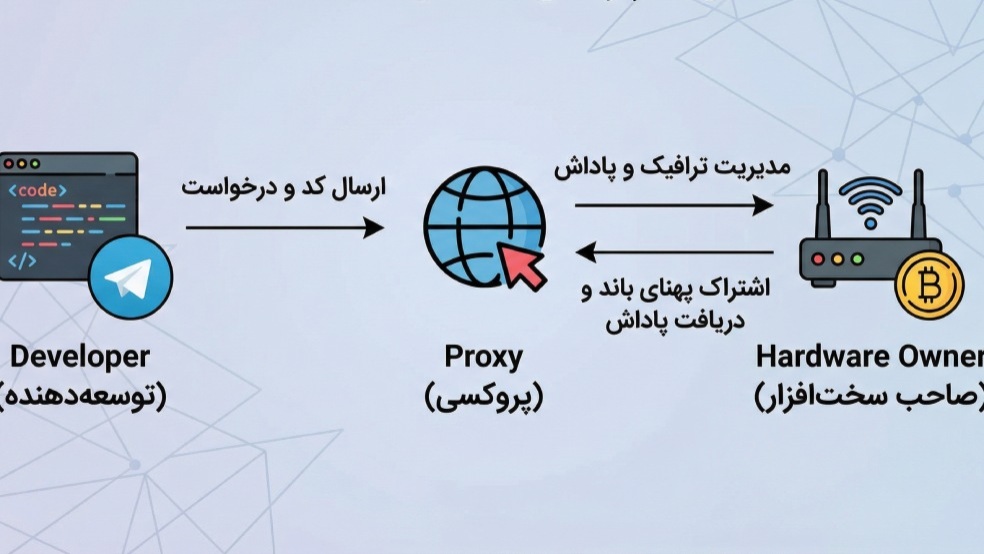 توسعه دهنده، پروکسی و صاحب سخت افزار