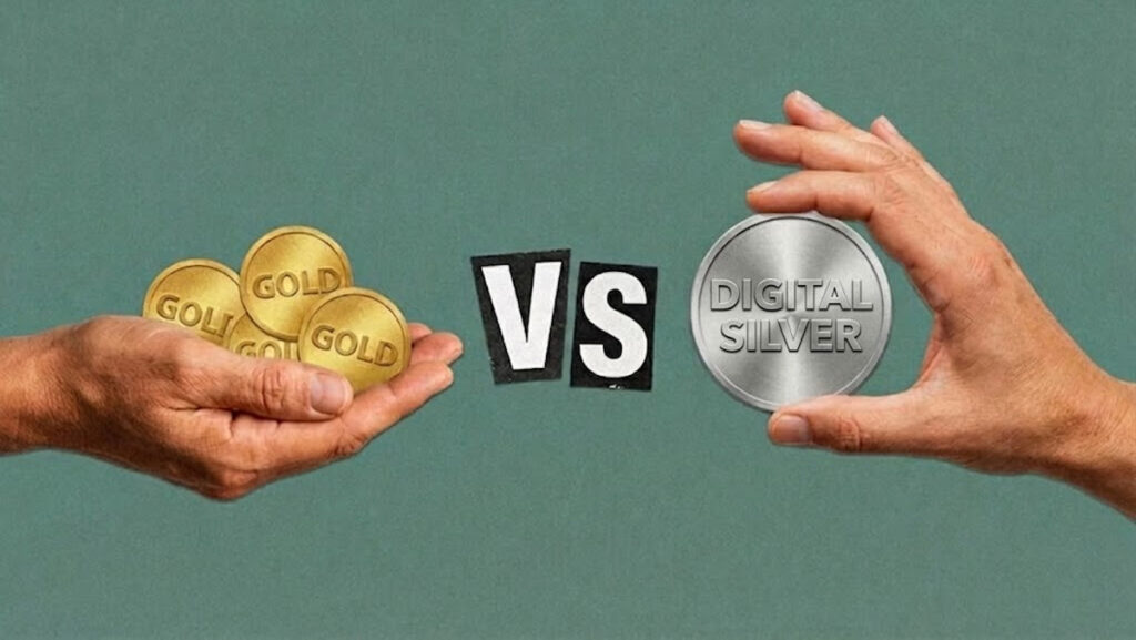 نقره دیجیتال بخریم یا سکه طلا؟ مقایسه کامل این دارایی‌ها برای سرمایه‌گذاری