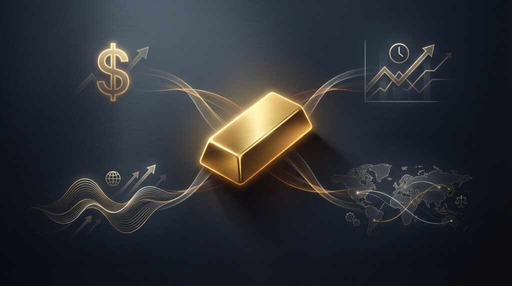 عوامل موثر بر قیمت جهانی طلا