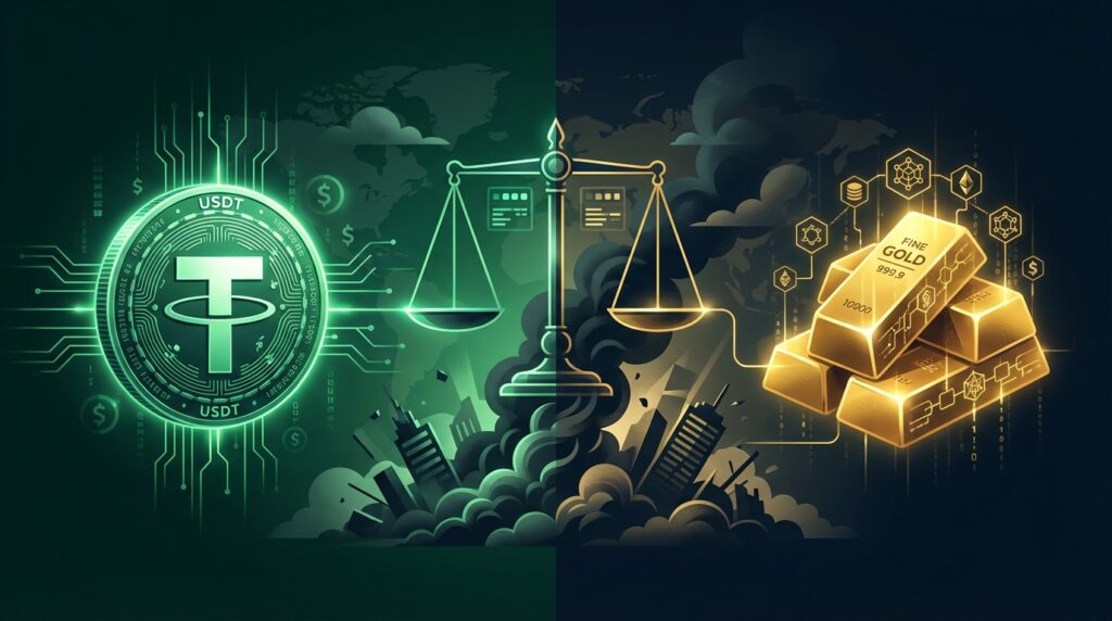 تتر بهتر است یا طلای دیجیتال