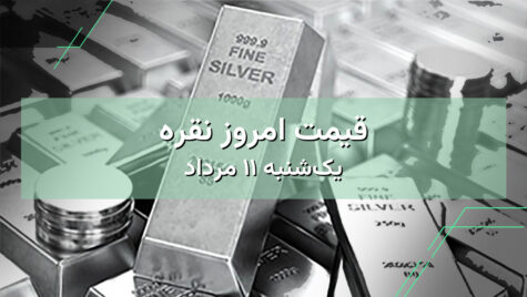 قیمت نقره امروز ۱۱ مرداد | بررسی قیمت نقره در ایران و جهان