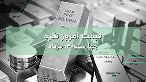 قیمت نقره امروز ۱۴ مرداد | بررسی قیمت نقره در ایران و جهان