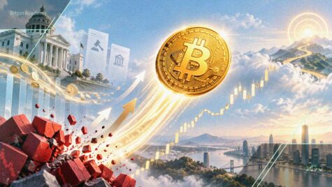 رشد بیت کوین با نمودار صعودی و مسیر هدف