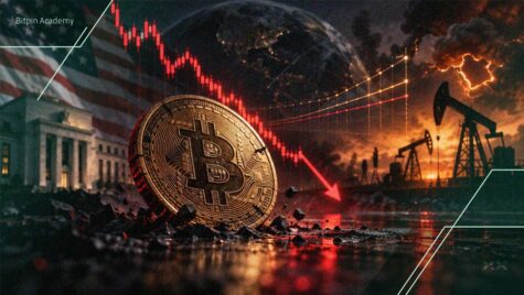 افت بیت کوین هم‌زمان با رشد تورم آمریکا، نفت و بازده اوراق