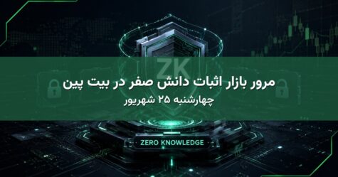 مرور بازار اثبات دانش صفر در بیت پین - چهارشنبه ۲۵ شهریور