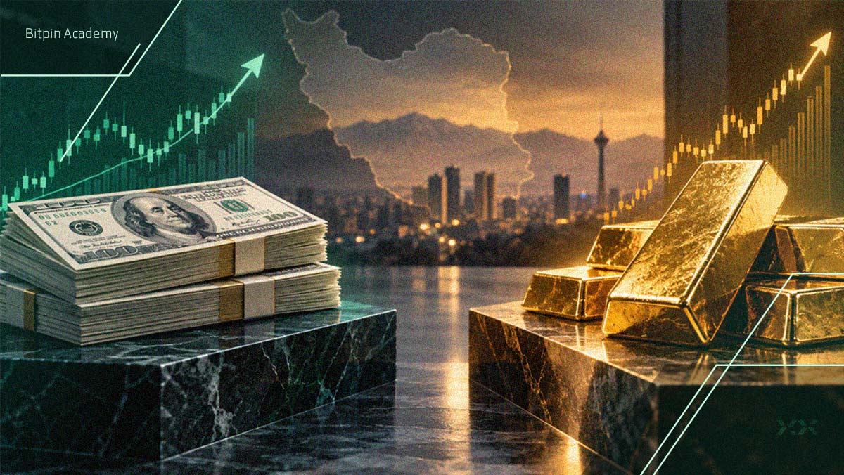 مقایسه بازدهی دلار و طلای ۱۸ عیار