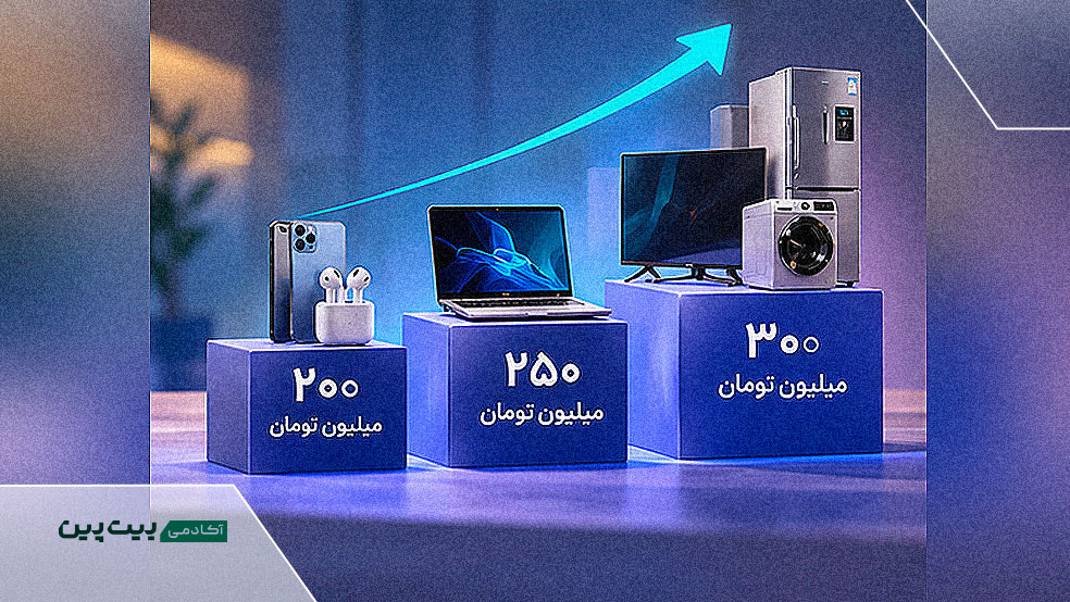 اعتبار خرید ۲۰۰، ۲۵۰ و ۳۰۰ میلیون تومانی تکنوپی