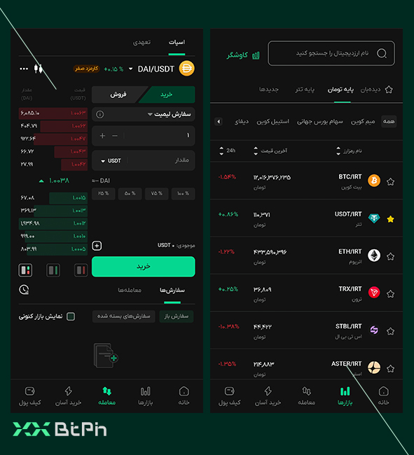 خرید دای در بازار اسپات
