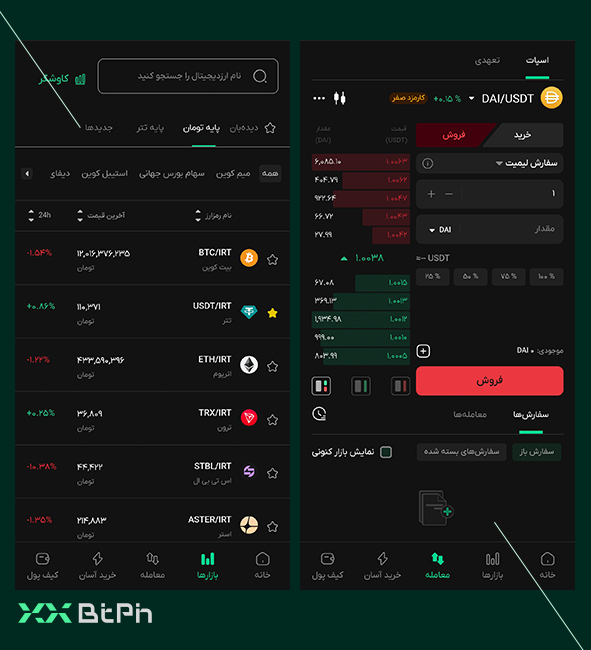 فروش دای در بازار اسپات