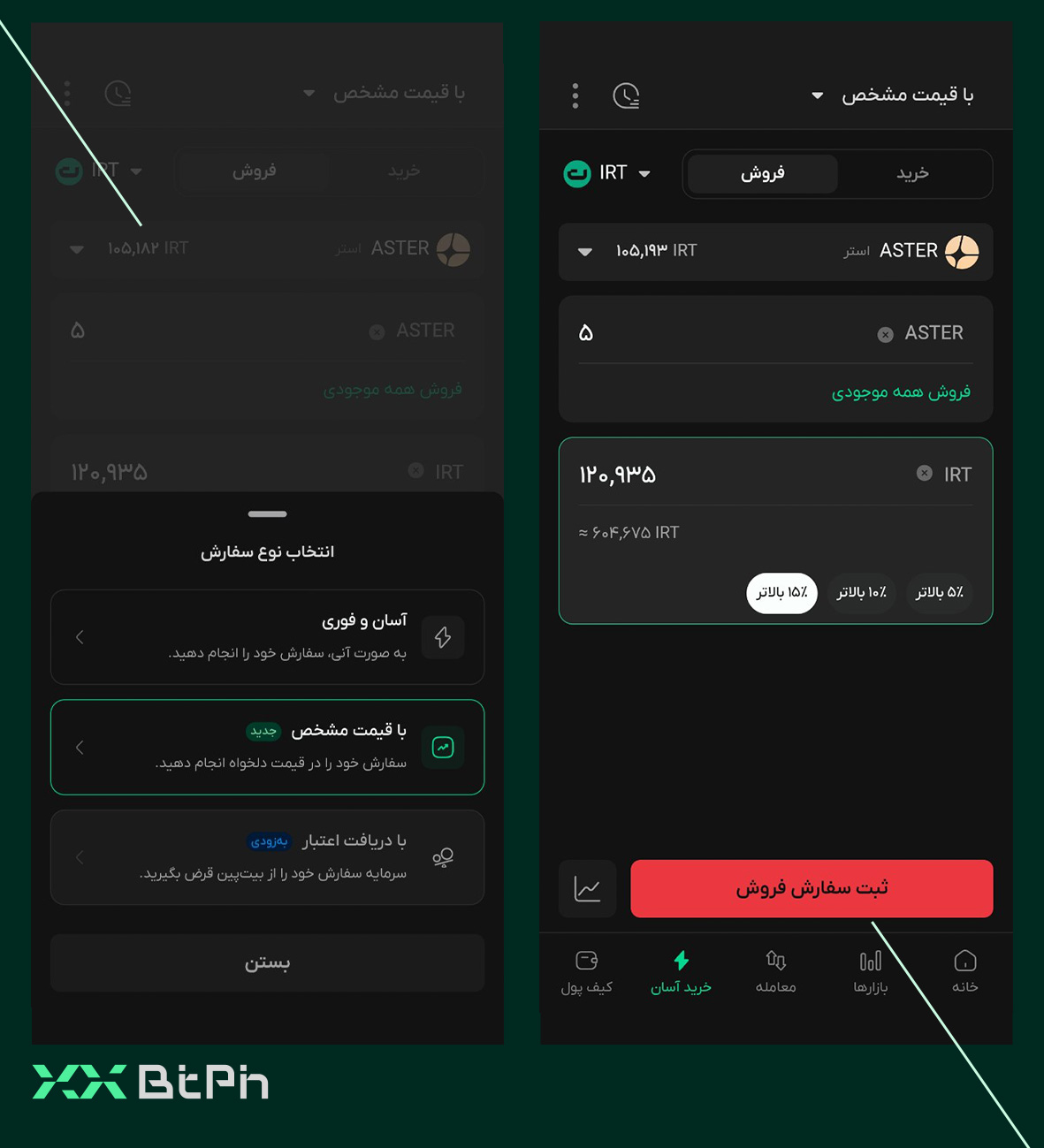 فروش آسان آستر-لیمیت
